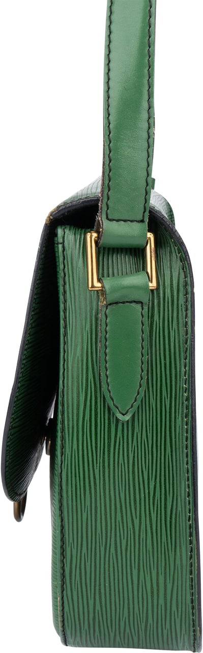 Louis Vuitton Green Epi Leather Saint Cloud GM Crossbody Bag Bruin