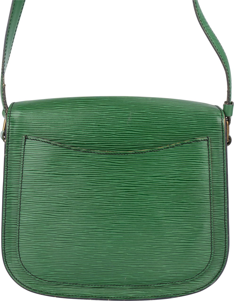 Louis Vuitton Louis Vuitton Green Epi Leather Saint Cloud GM Crossbody Bag Bruin