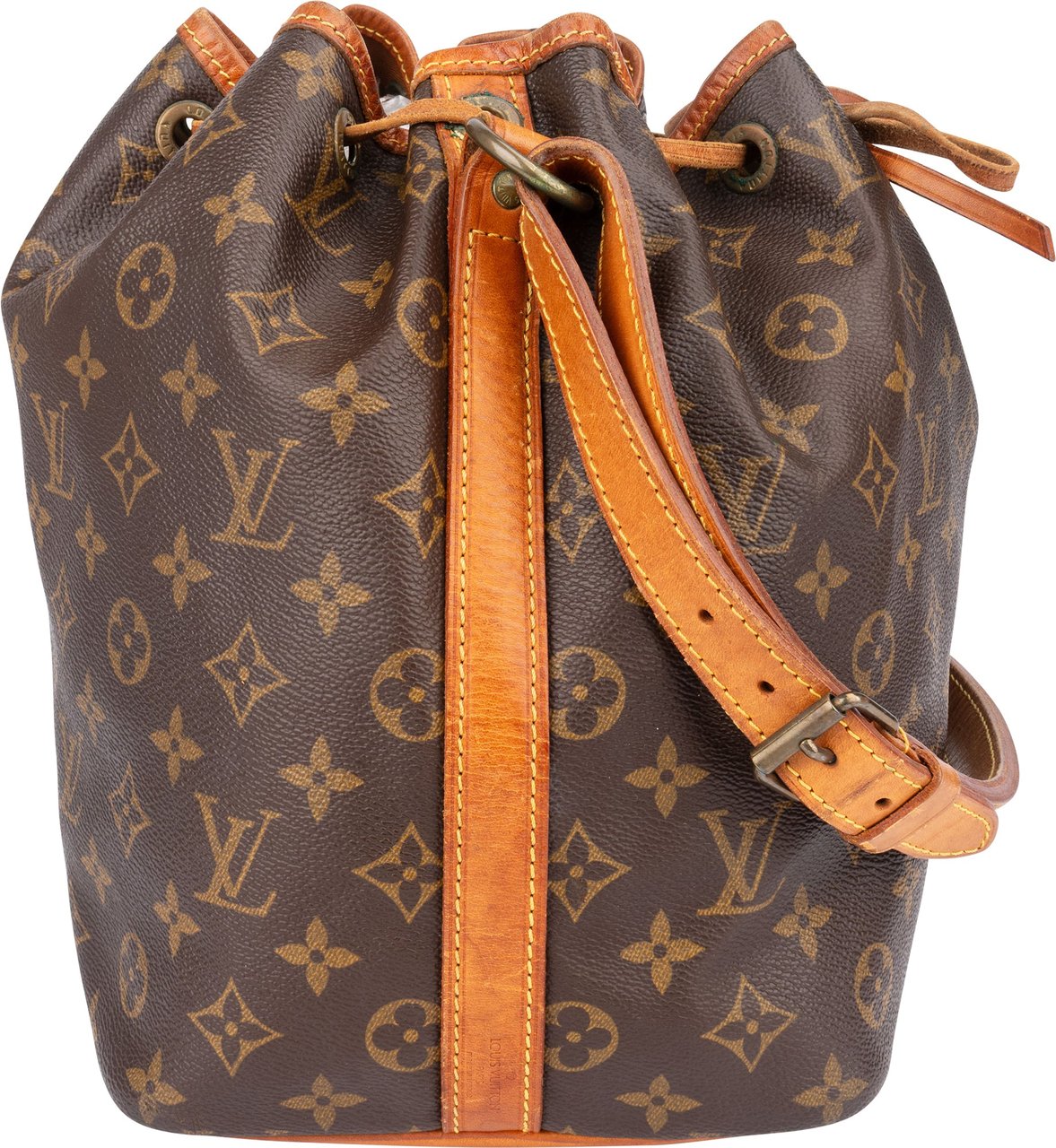 Louis Vuitton Louis Vuitton Canvas Monogram Sac Noe Petit Shoulder Bag Bruin
