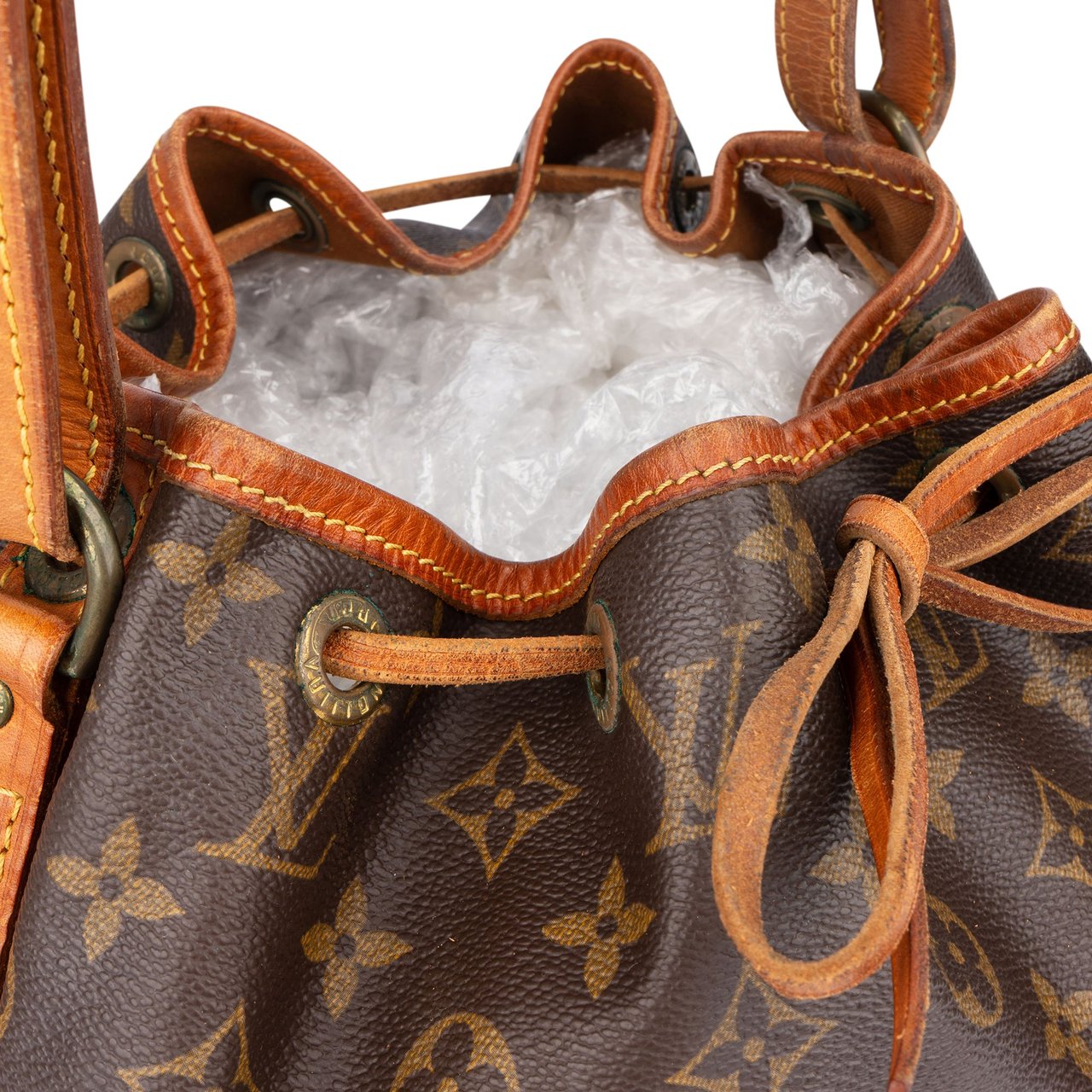 Louis Vuitton Louis Vuitton Canvas Monogram Sac Noe Petit Shoulder Bag Bruin