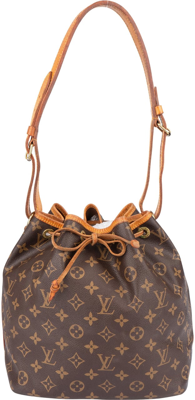 Louis Vuitton Louis Vuitton Canvas Monogram Sac Noe Petit Shoulder Bag Bruin