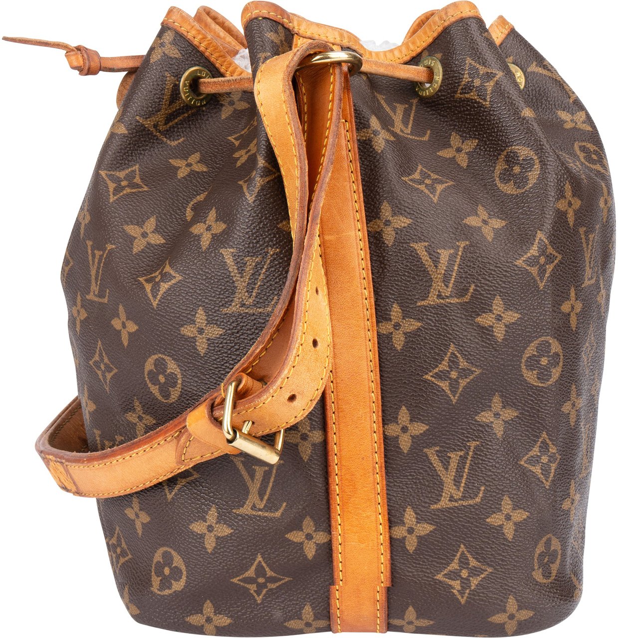Louis Vuitton Louis Vuitton Canvas Monogram Sac Noe Petit Shoulder Bag Bruin