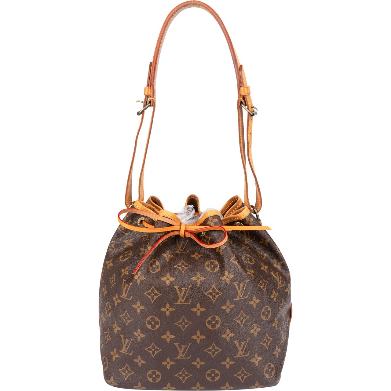 Louis Vuitton Louis Vuitton Canvas Monogram Sac Noe Petit Shoulder Bag Bruin