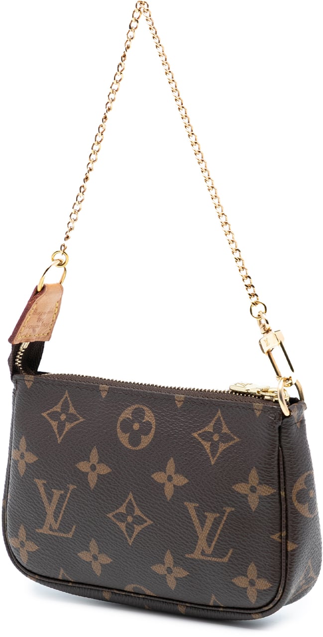Louis Vuitton Monogram Mini Pochette Accessoires Bruin