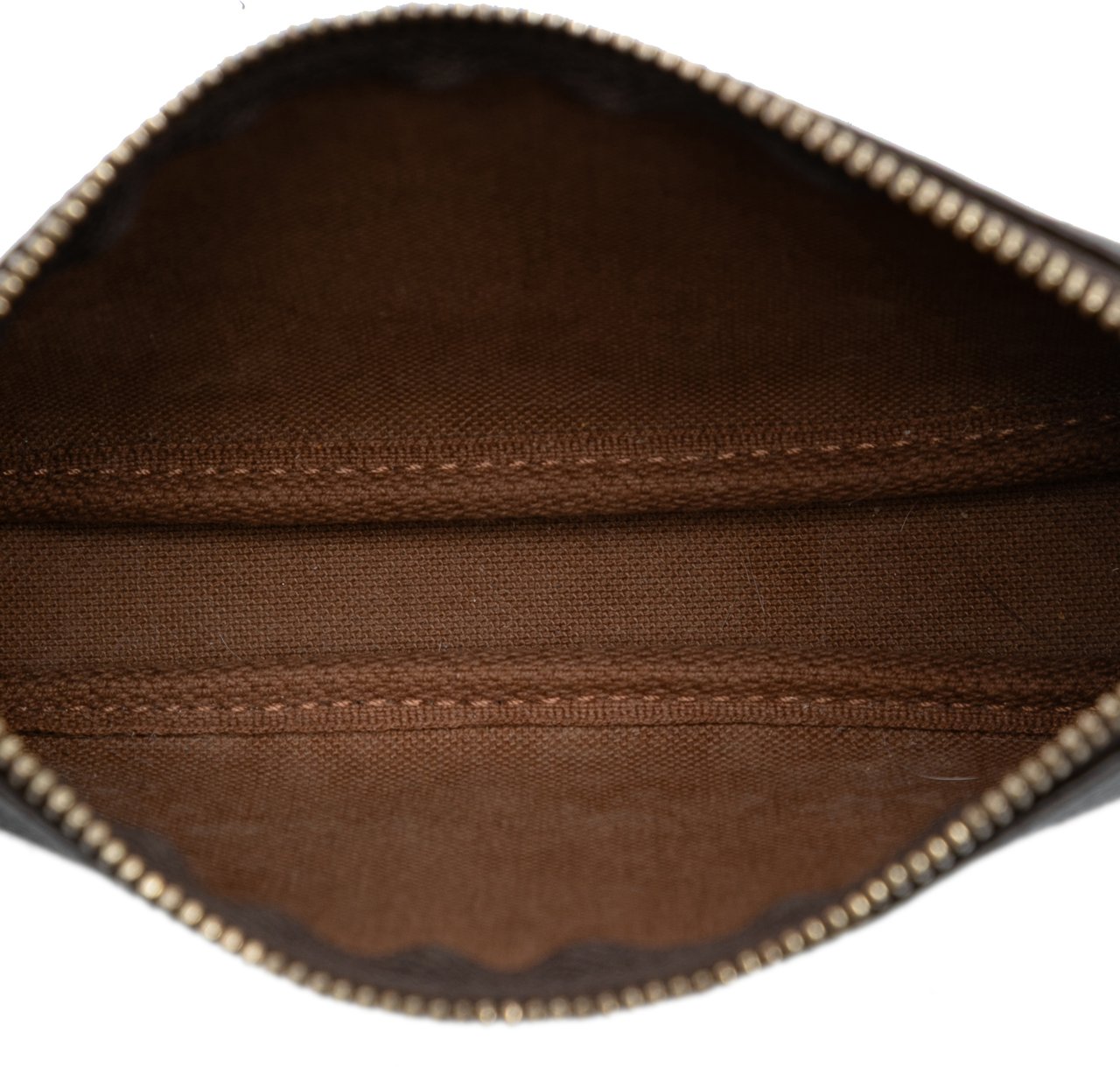 Louis Vuitton Monogram Mini Pochette Accessoires Bruin