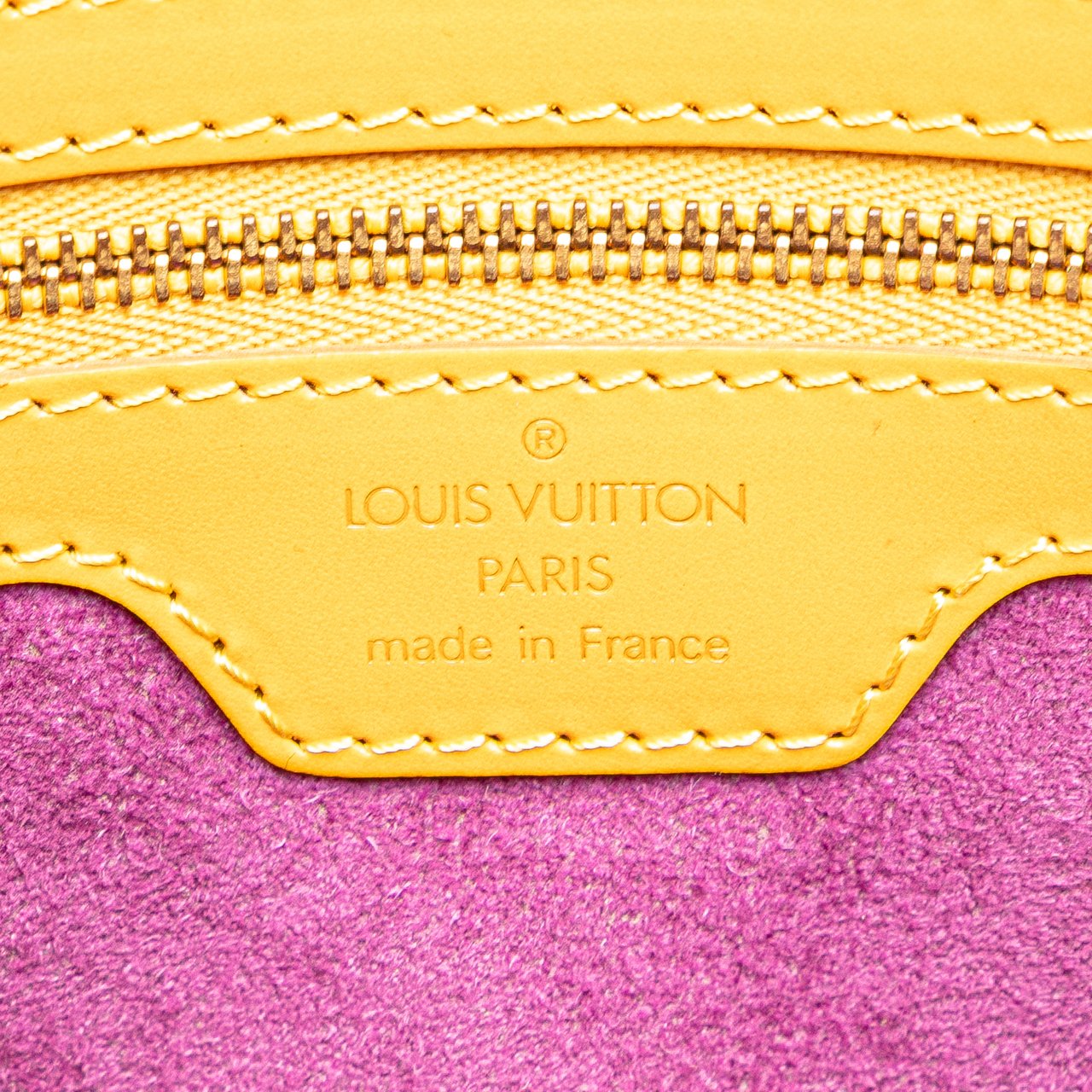 Louis Vuitton Epi Lussac Geel