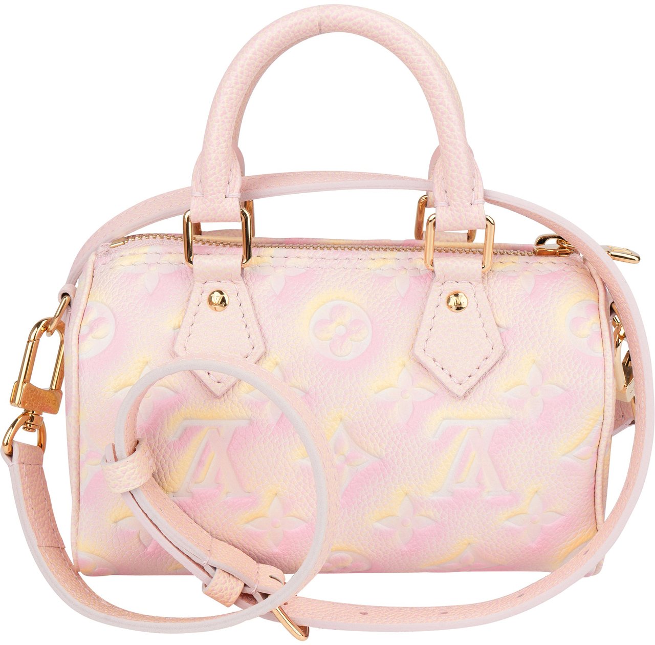 Louis Vuitton Louis Vuitton Limited Empreinte Monogram Nano Speedy Handbag Roze