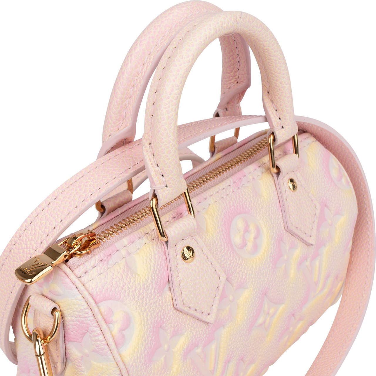Louis Vuitton Louis Vuitton Limited Empreinte Monogram Nano Speedy Handbag Roze