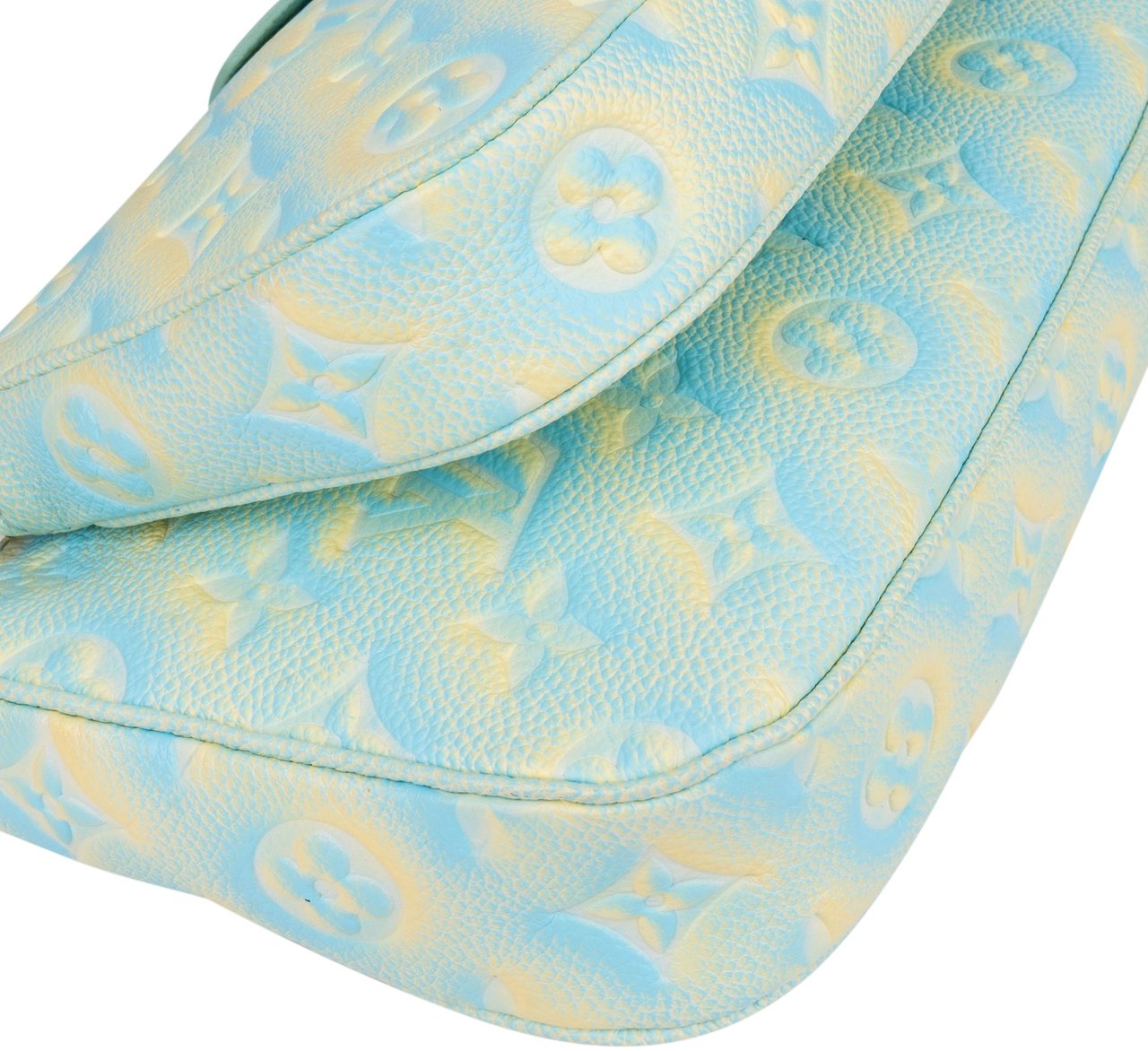 Louis Vuitton Louis Vuitton Limited Empreinte Monogram Multi Pochette Crossbody Bag Blauw