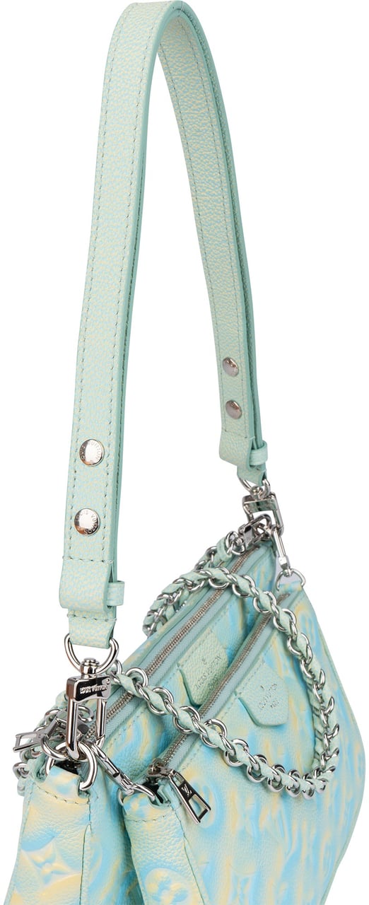 Louis Vuitton Louis Vuitton Limited Empreinte Monogram Multi Pochette Crossbody Bag Blauw