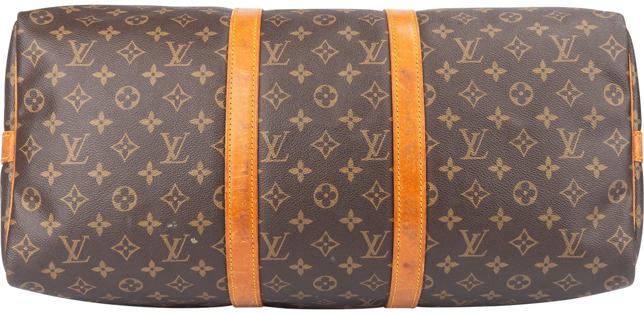 Louis Vuitton Louis Vuitton Canvas Monogram Keepall 50 Bandouliere Bruin