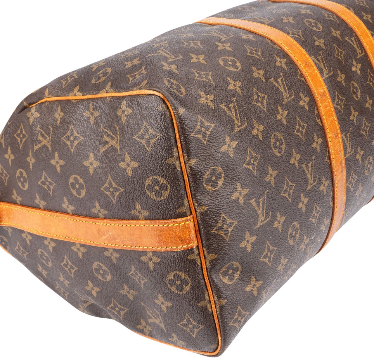 Louis Vuitton Louis Vuitton Canvas Monogram Keepall 50 Bandouliere Bruin