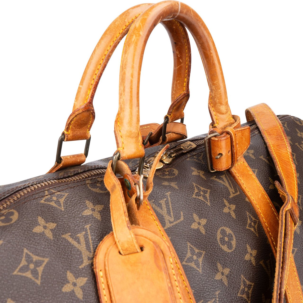 Louis Vuitton Louis Vuitton Canvas Monogram Keepall 50 Bandouliere Bruin