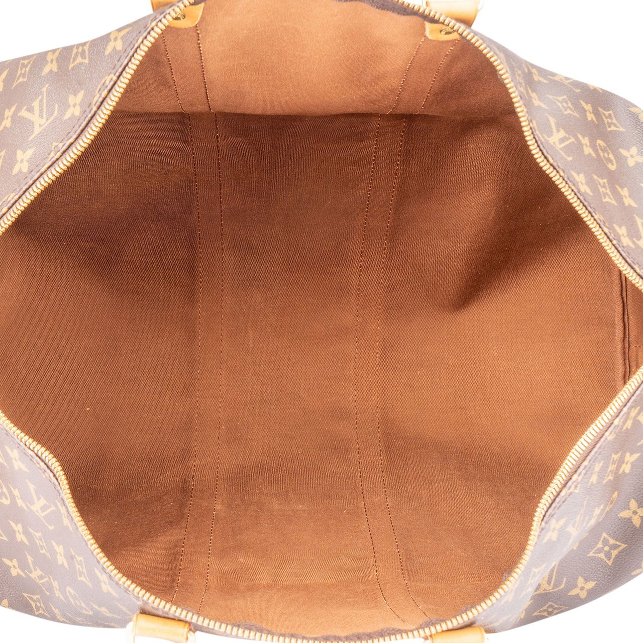 Louis Vuitton Louis Vuitton Canvas Monogram Keepall 55 Bandouliere Bruin