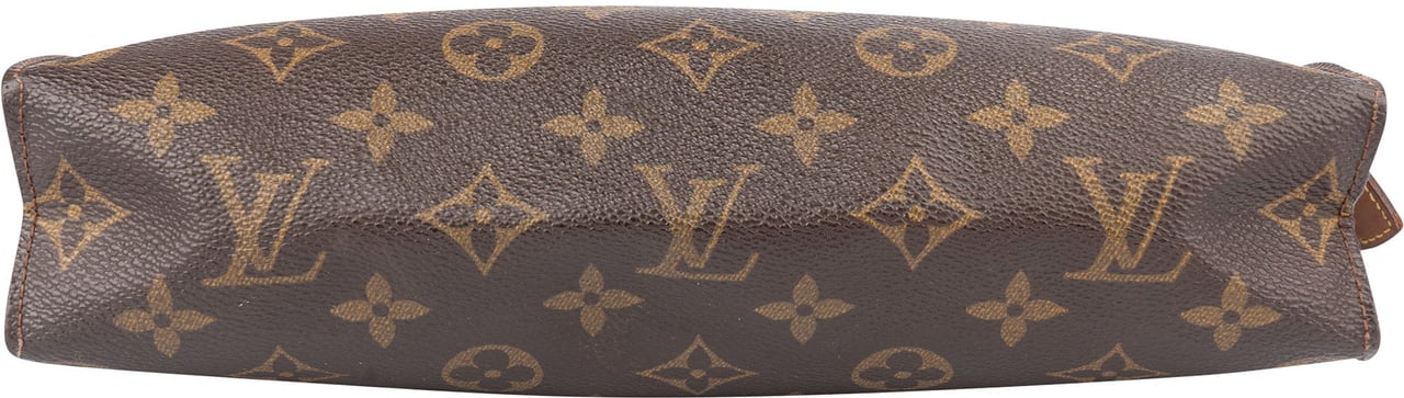 Louis Vuitton Louis Vuitton Canvas Monogram Poche Toilette 25 Clutch Bruin