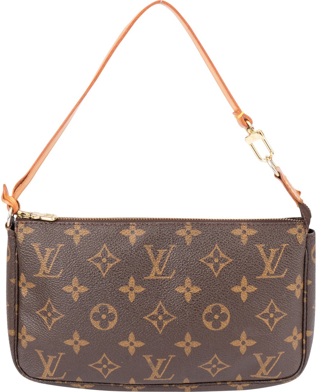 Louis Vuitton Louis Vuitton Canvas Monogram Pochette Accessoire Handbag Bruin