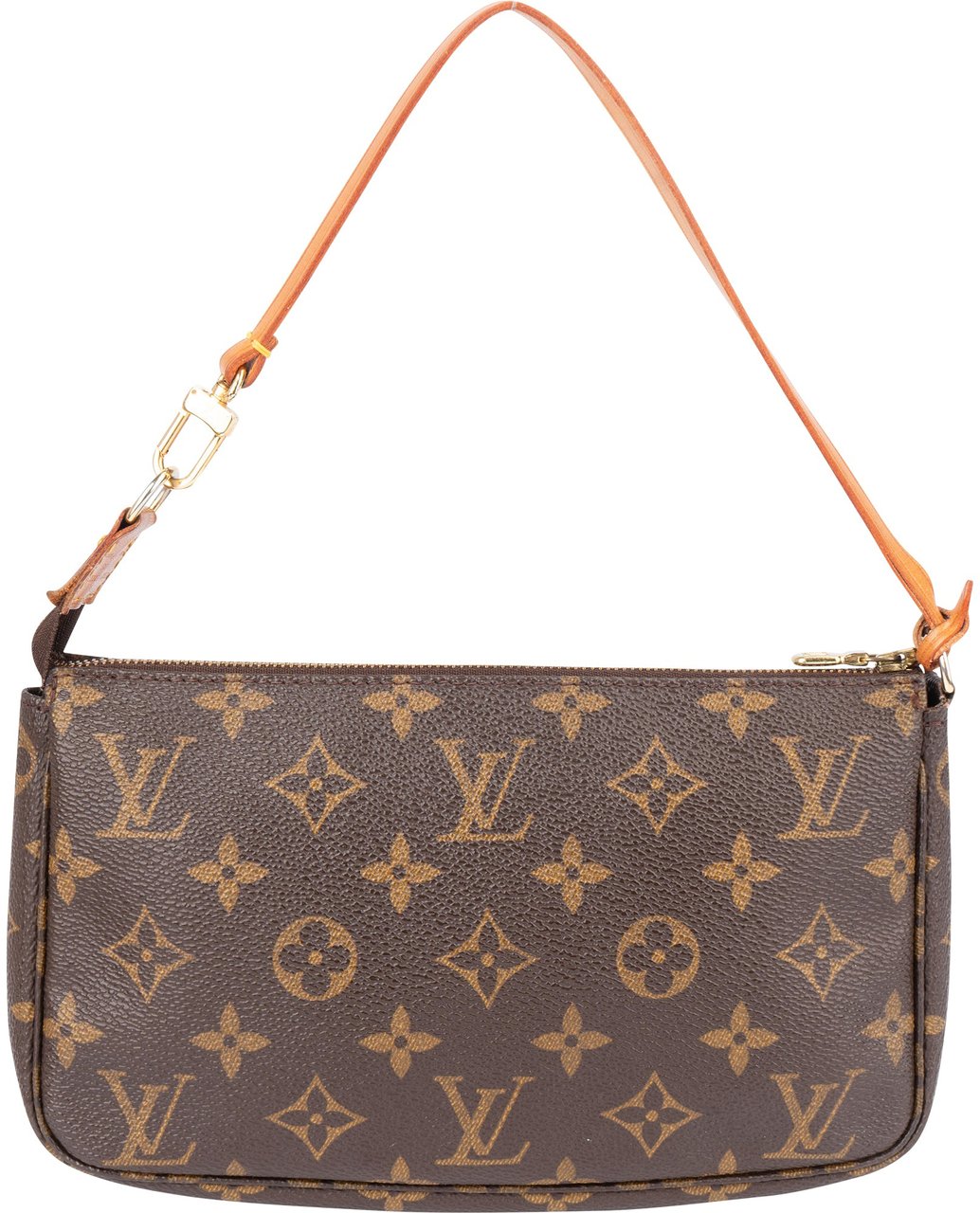 Louis Vuitton Louis Vuitton Canvas Monogram Pochette Accessoire Handbag Bruin