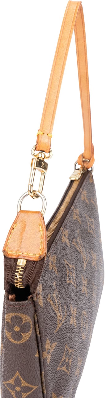 Louis Vuitton Louis Vuitton Canvas Monogram Pochette Accessoire Handbag Bruin