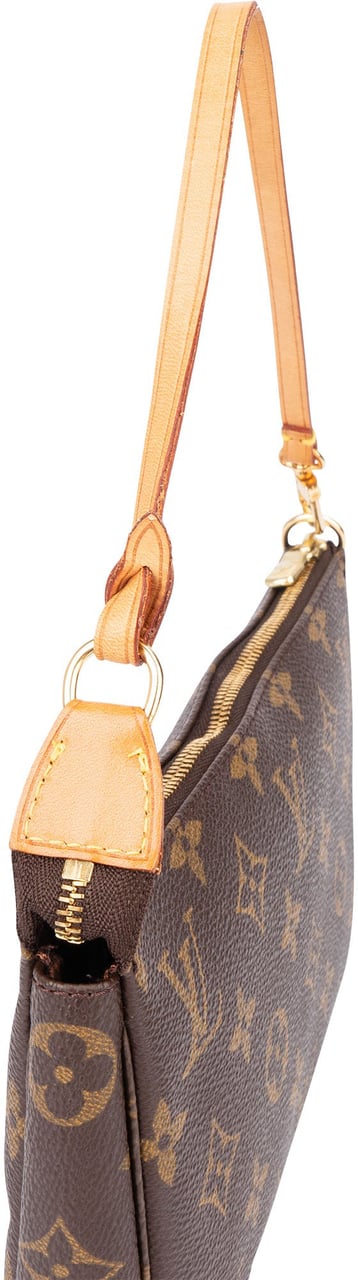 Louis Vuitton Louis Vuitton Canvas Monogram Pochette Accessoire Handbag Bruin