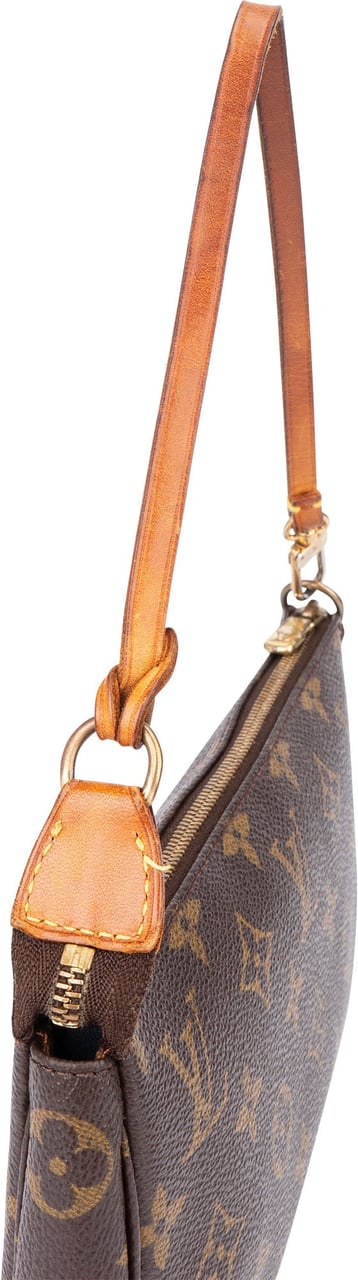 Louis Vuitton Louis Vuitton Canvas Monogram Pochette Accessoire Handbag Bruin