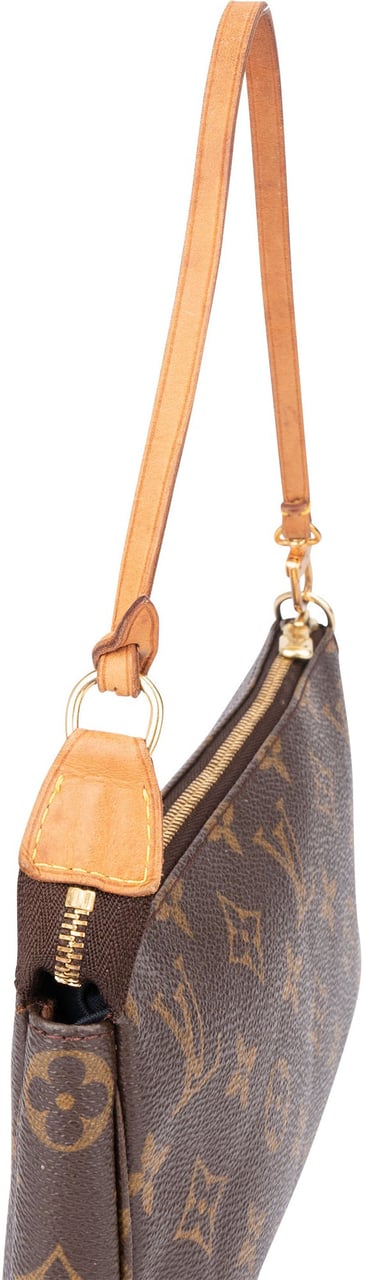 Louis Vuitton Louis Vuitton Canvas Monogram Pochette Accessoire Handbag Bruin