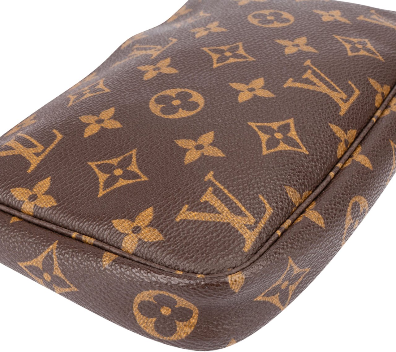 Louis Vuitton Louis Vuitton Canvas Monogram Pochette Accessoire Handbag Bruin