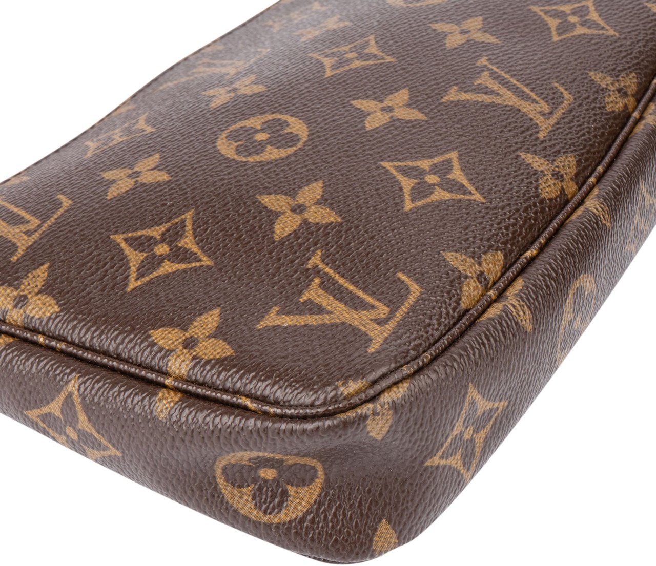 Louis Vuitton Louis Vuitton Canvas Monogram Pochette Accessoire Handbag Bruin