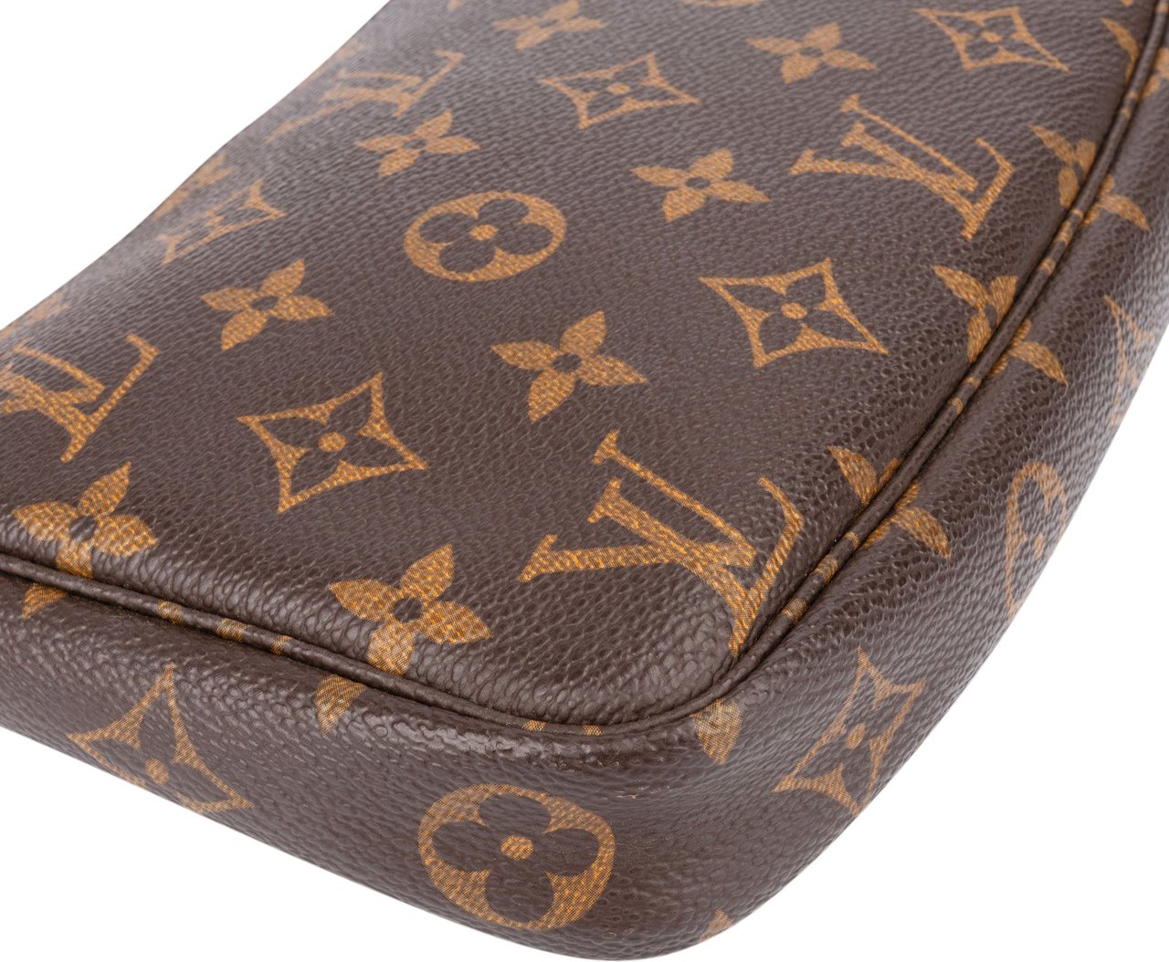 Louis Vuitton Louis Vuitton Canvas Monogram Pochette Accessoire Handbag Bruin