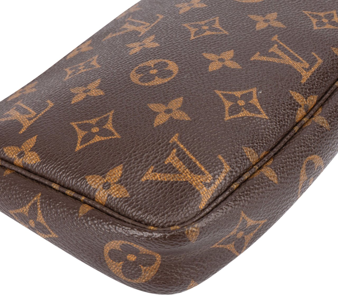 Louis Vuitton Louis Vuitton Canvas Monogram Pochette Accessoire Handbag Bruin