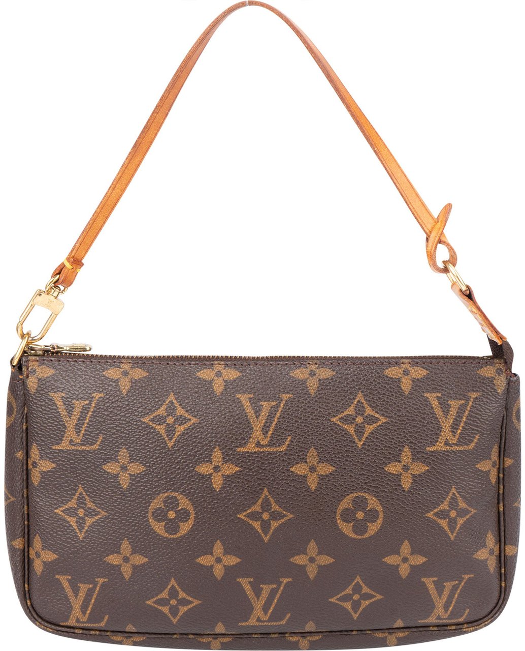 Louis Vuitton Louis Vuitton Canvas Monogram Pochette Accessoire Handbag Bruin