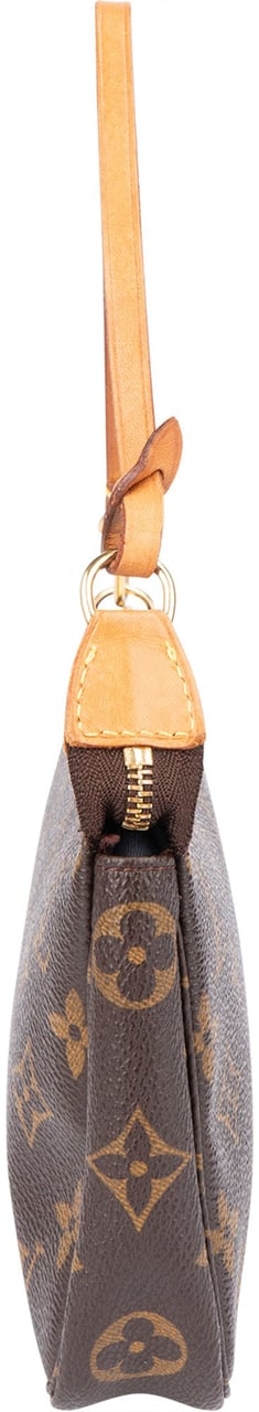 Louis Vuitton Louis Vuitton Canvas Monogram Pochette Accessoire Handbag Bruin