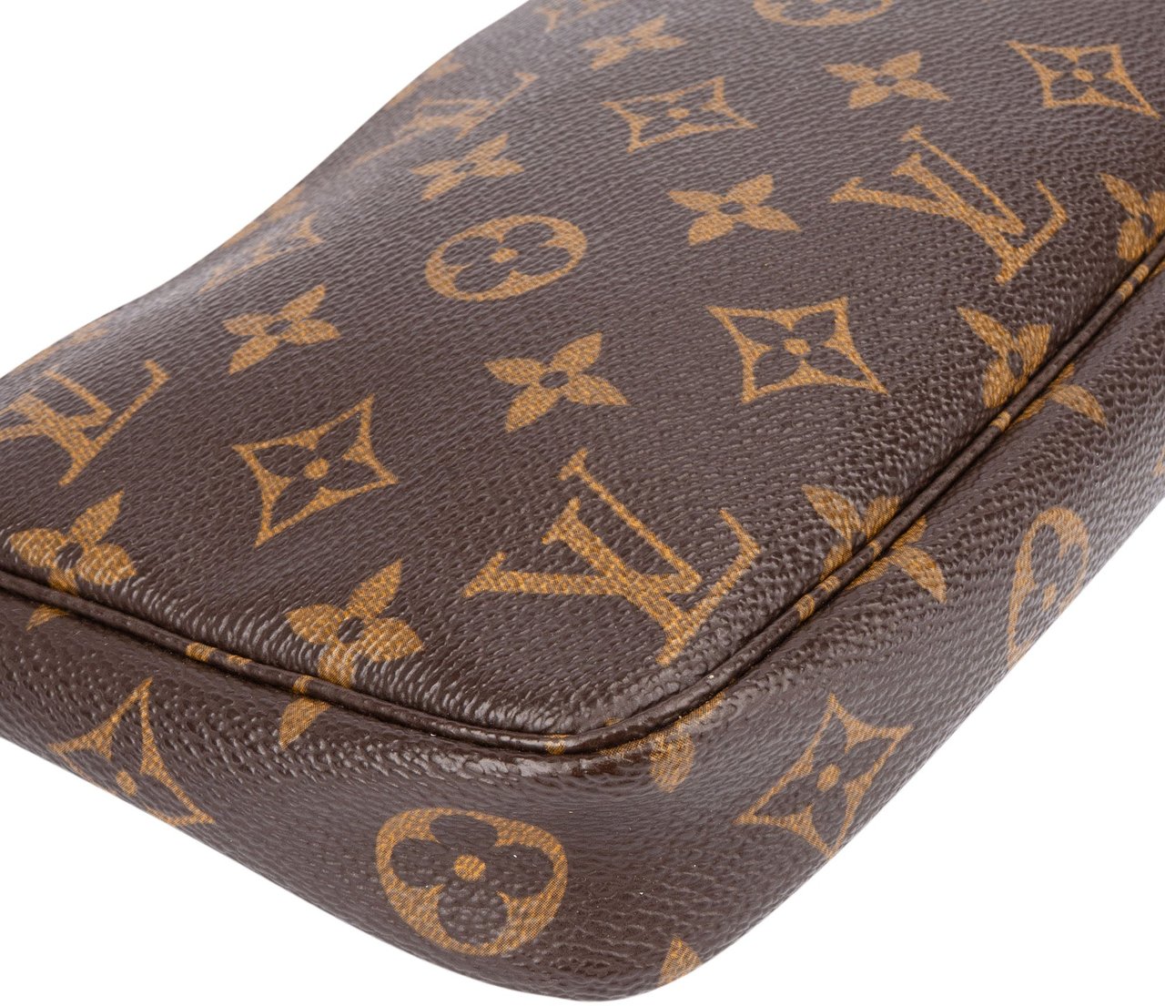 Louis Vuitton Louis Vuitton Canvas Monogram Pochette Accessoire Handbag Bruin