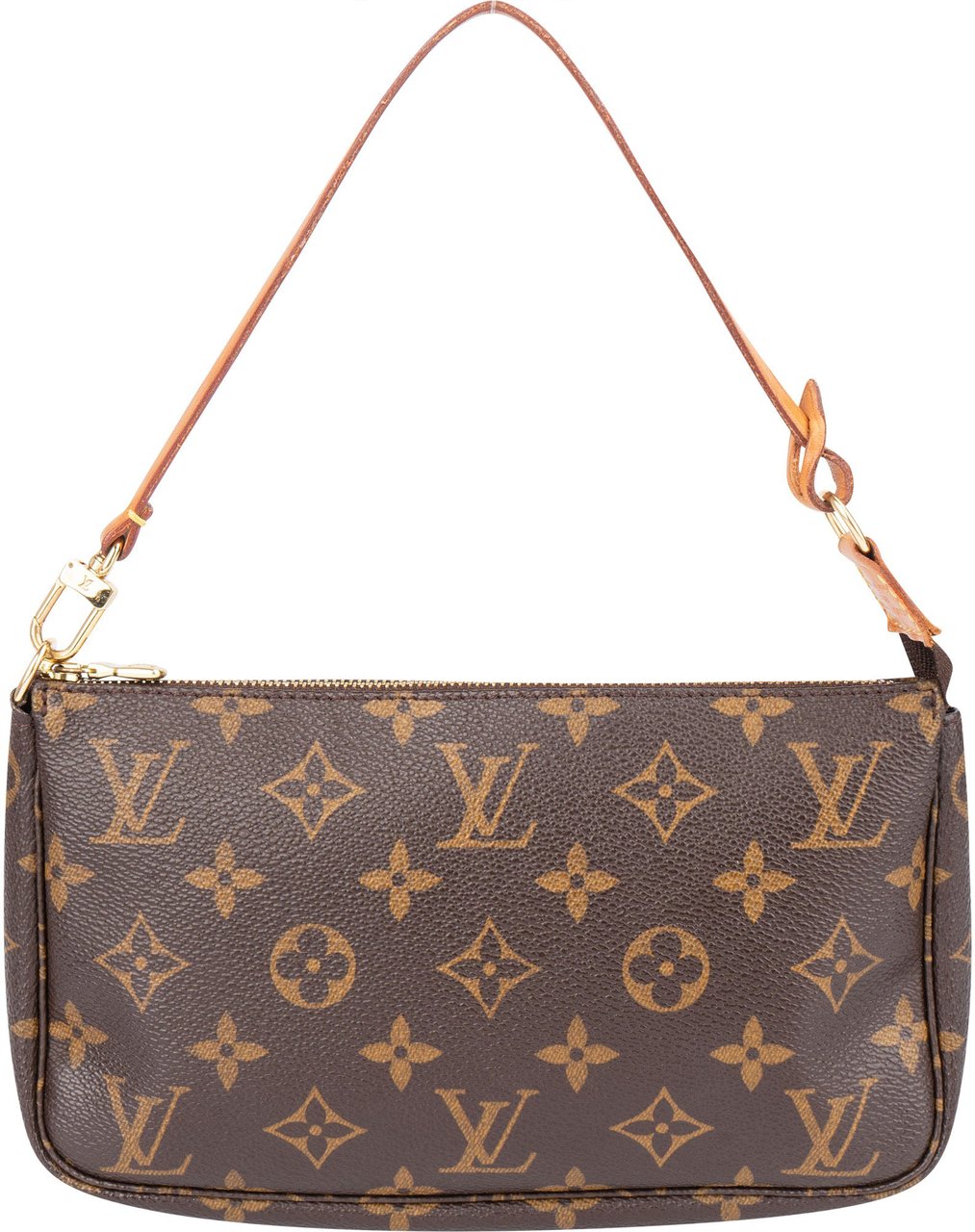 Louis Vuitton Louis Vuitton Canvas Monogram Pochette Accessoire Handbag Bruin