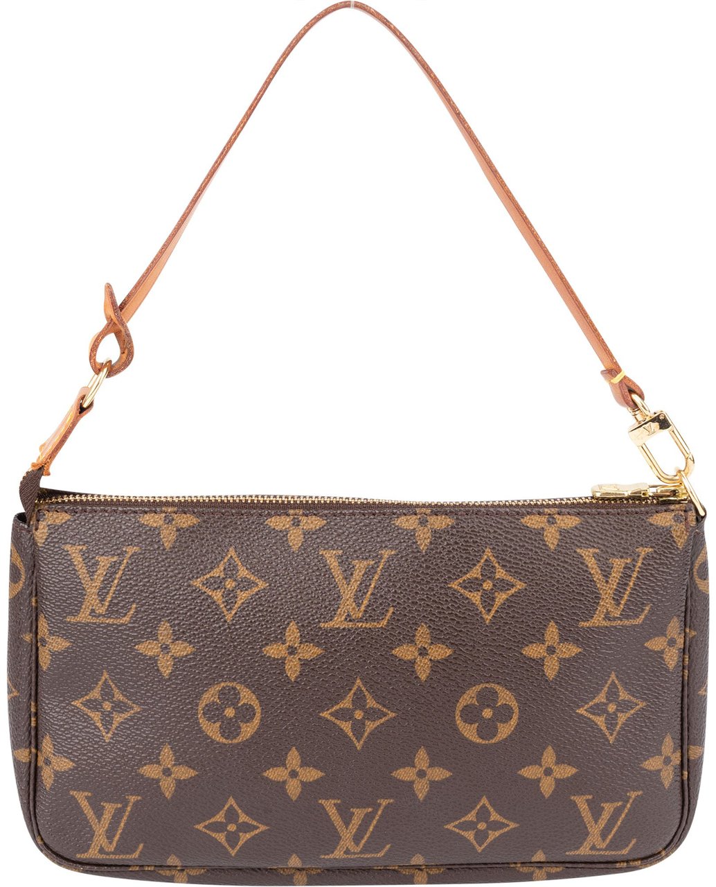 Louis Vuitton Louis Vuitton Canvas Monogram Pochette Accessoire Handbag Bruin