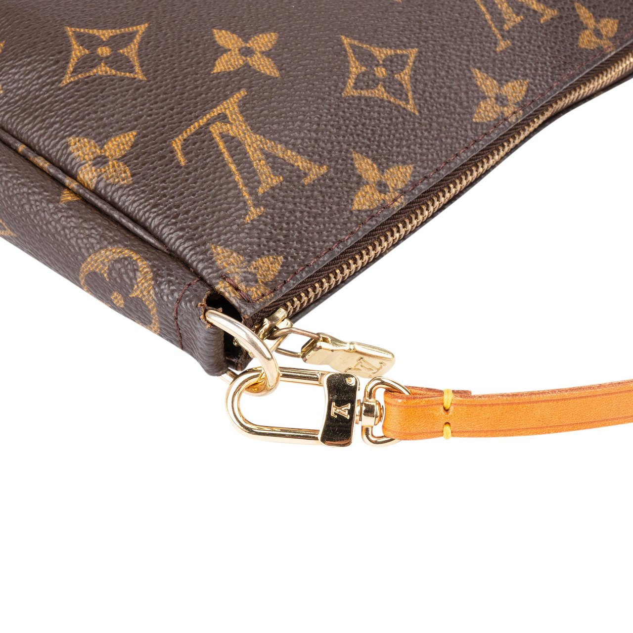 Louis Vuitton Louis Vuitton Canvas Monogram Pochette Accessoire Handbag Bruin