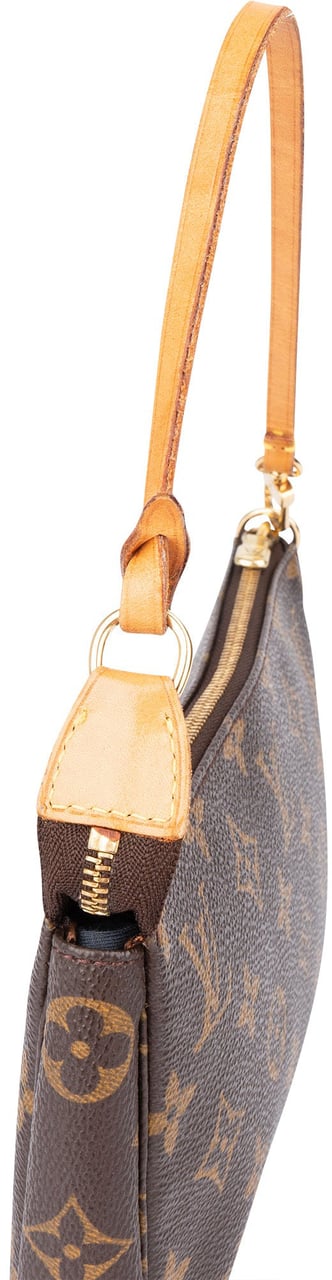 Louis Vuitton Louis Vuitton Canvas Monogram Pochette Accessoire Handbag Bruin