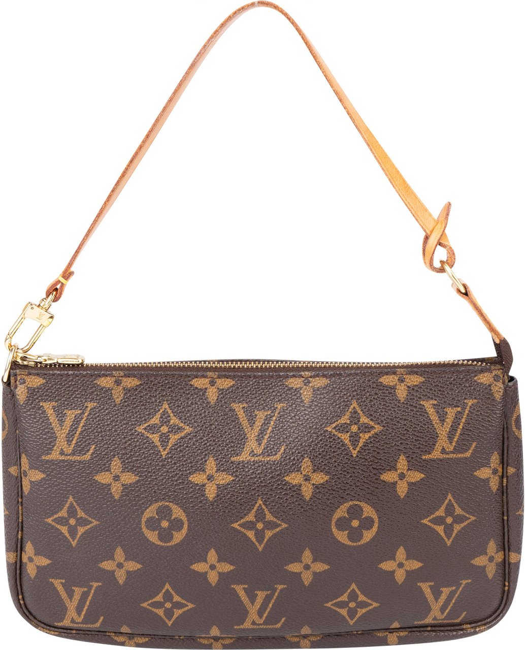 Louis Vuitton Louis Vuitton Canvas Monogram Pochette Accessoire Handbag Bruin