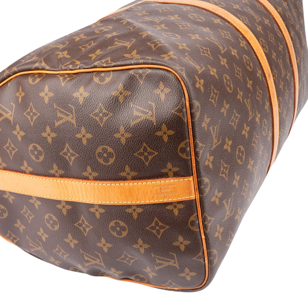 Louis Vuitton Louis Vuitton Canvas Monogram Keepall 55 Bandouliere Bruin