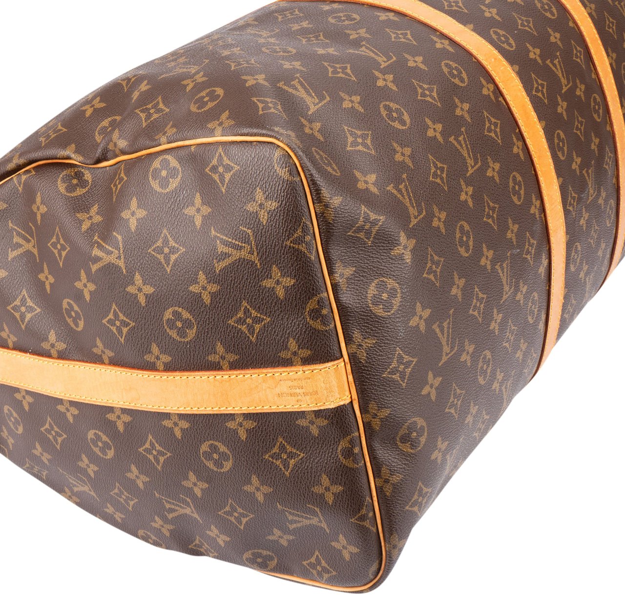 Louis Vuitton Louis Vuitton Canvas Monogram Keepall 60 Bandouliere Bruin