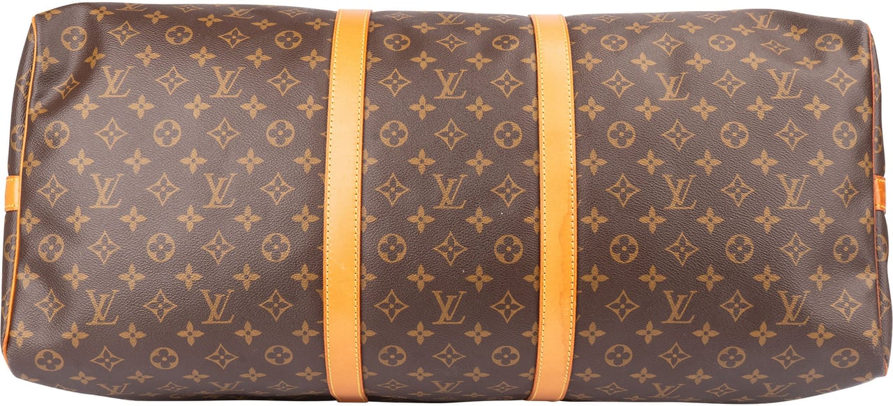 Louis Vuitton Louis Vuitton Canvas Monogram Keepall 60 Bandouliere Bruin