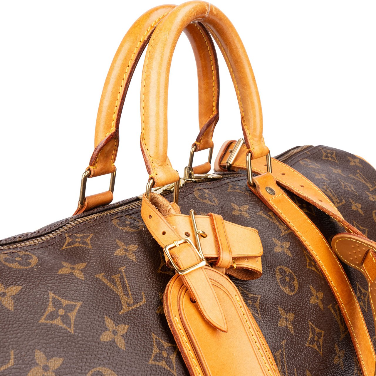 Louis Vuitton Louis Vuitton Canvas Monogram Keepall 45 Bandouliere Bruin
