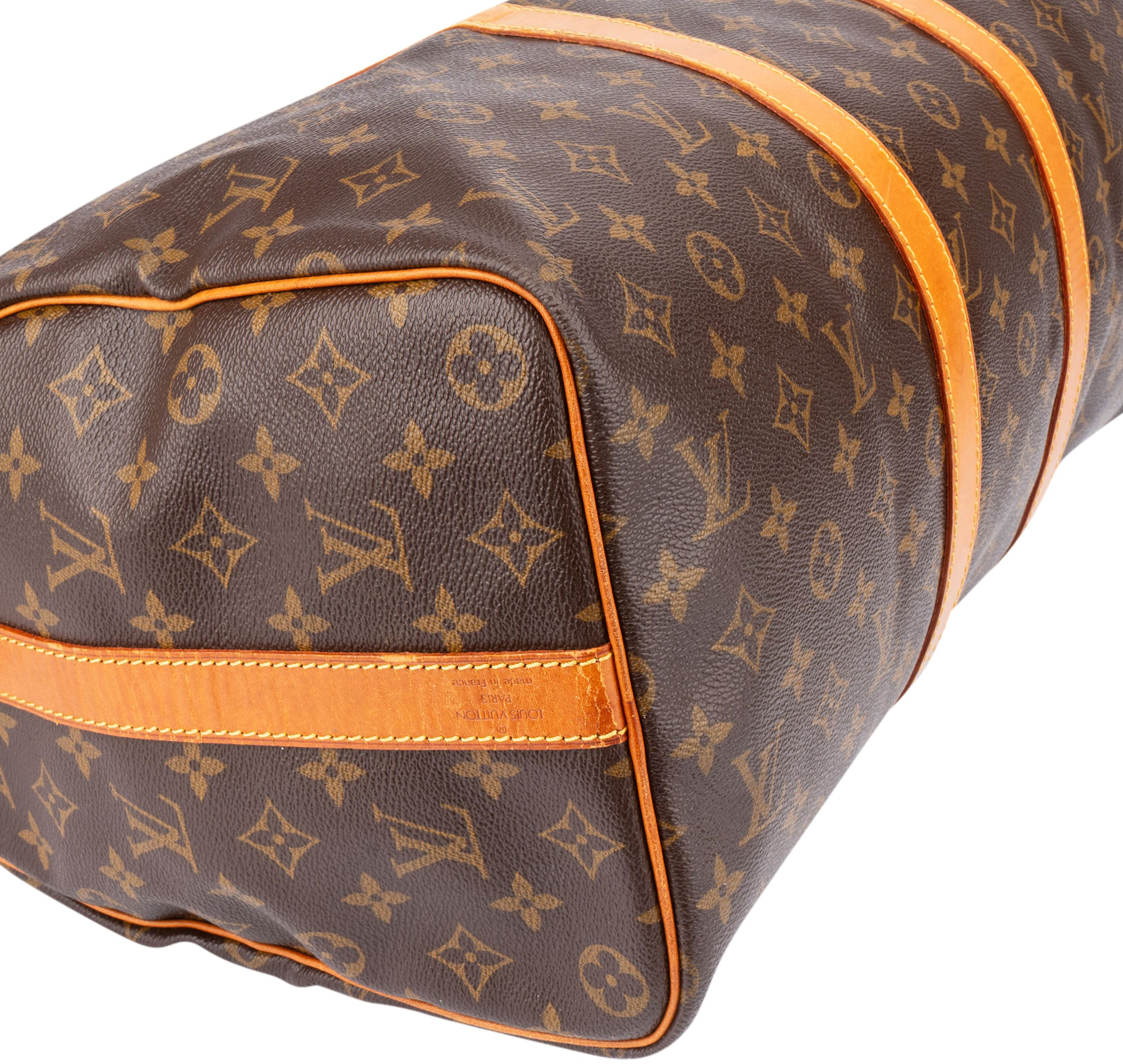 Louis Vuitton Louis Vuitton Canvas Monogram Keepall 45 Bandouliere Bruin