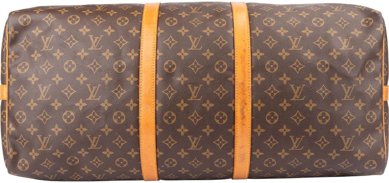 Louis Vuitton Louis Vuitton Canvas Monogram Keepall 60 Bandouliere Bruin