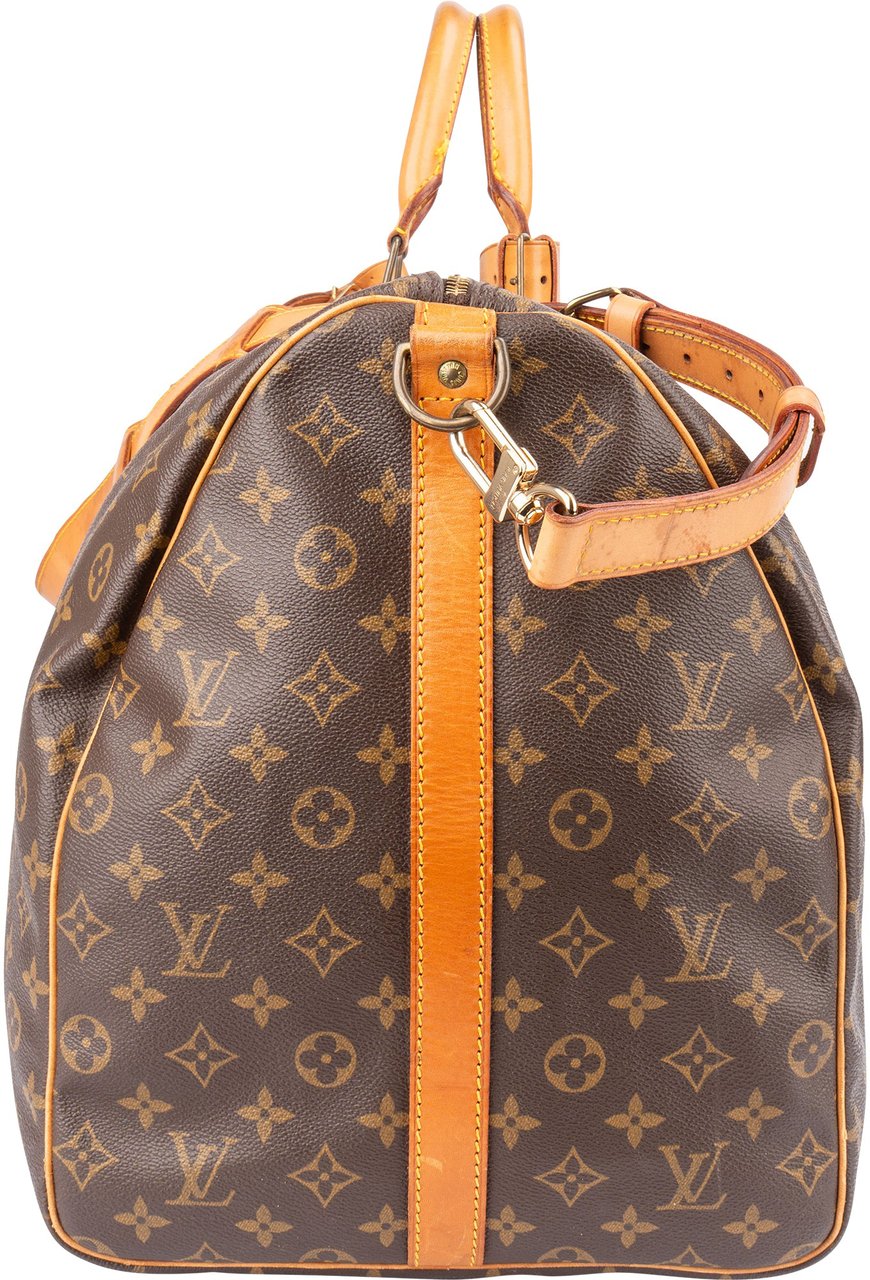 Louis Vuitton Louis Vuitton Canvas Monogram Keepall 60 Bandouliere Bruin