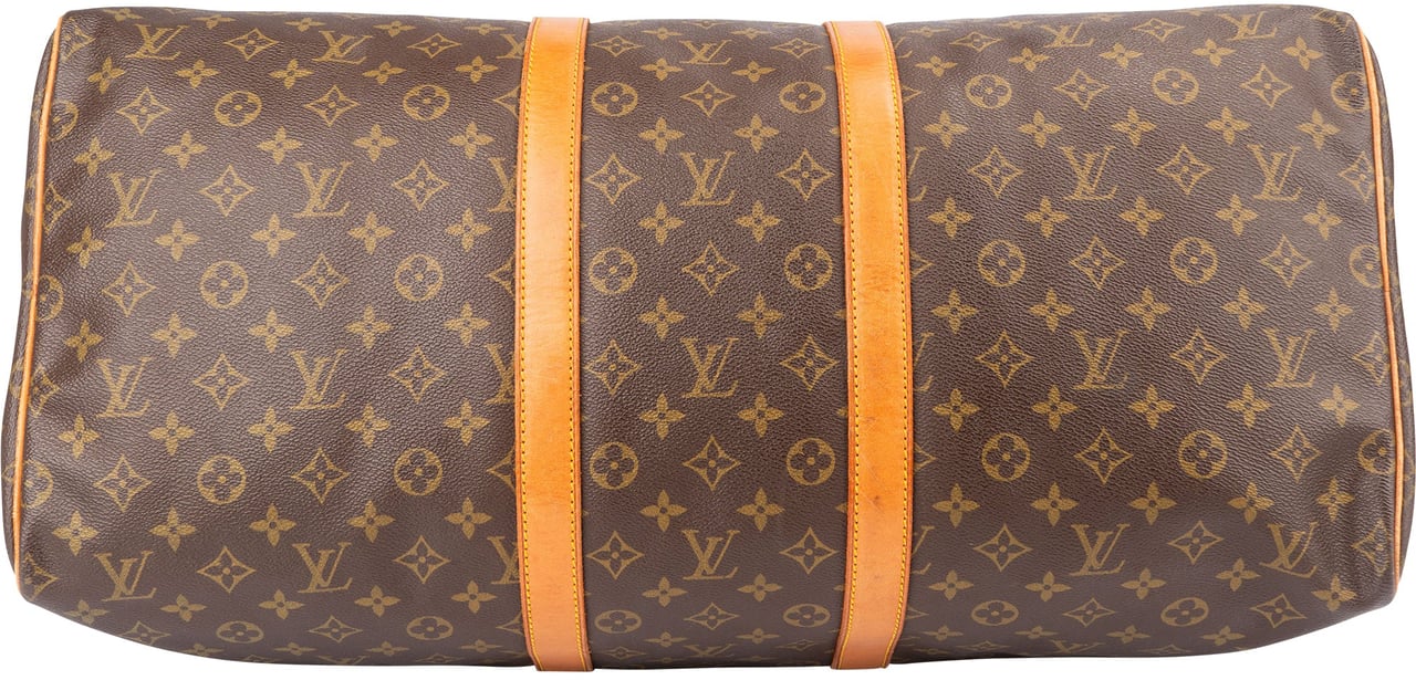 Louis Vuitton Louis Vuitton Canvas Monogram Keepall 55 Bruin