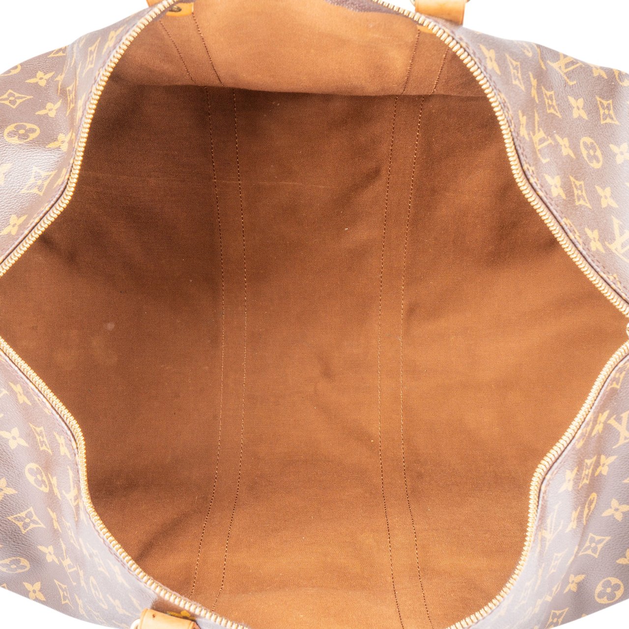 Louis Vuitton Louis Vuitton Canvas Monogram Keepall 55 Bandouliere Bruin