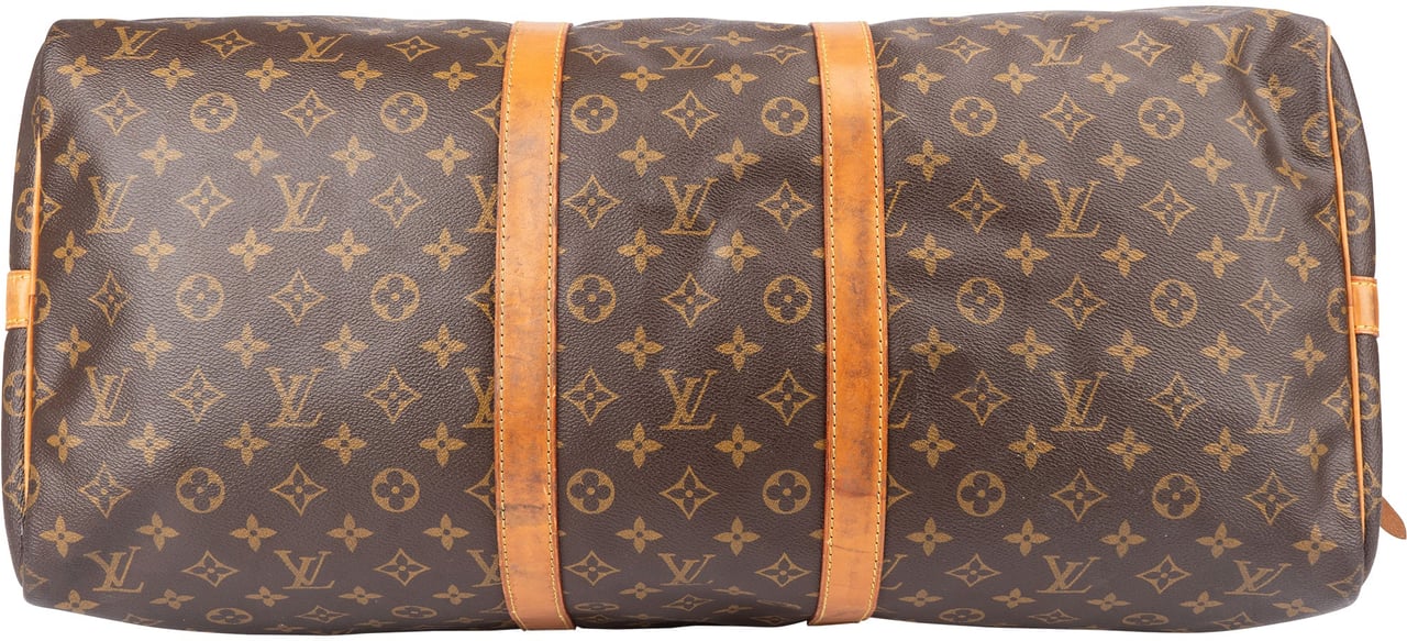 Louis Vuitton Louis Vuitton Canvas Monogram Keepall 55 Bandouliere Bruin
