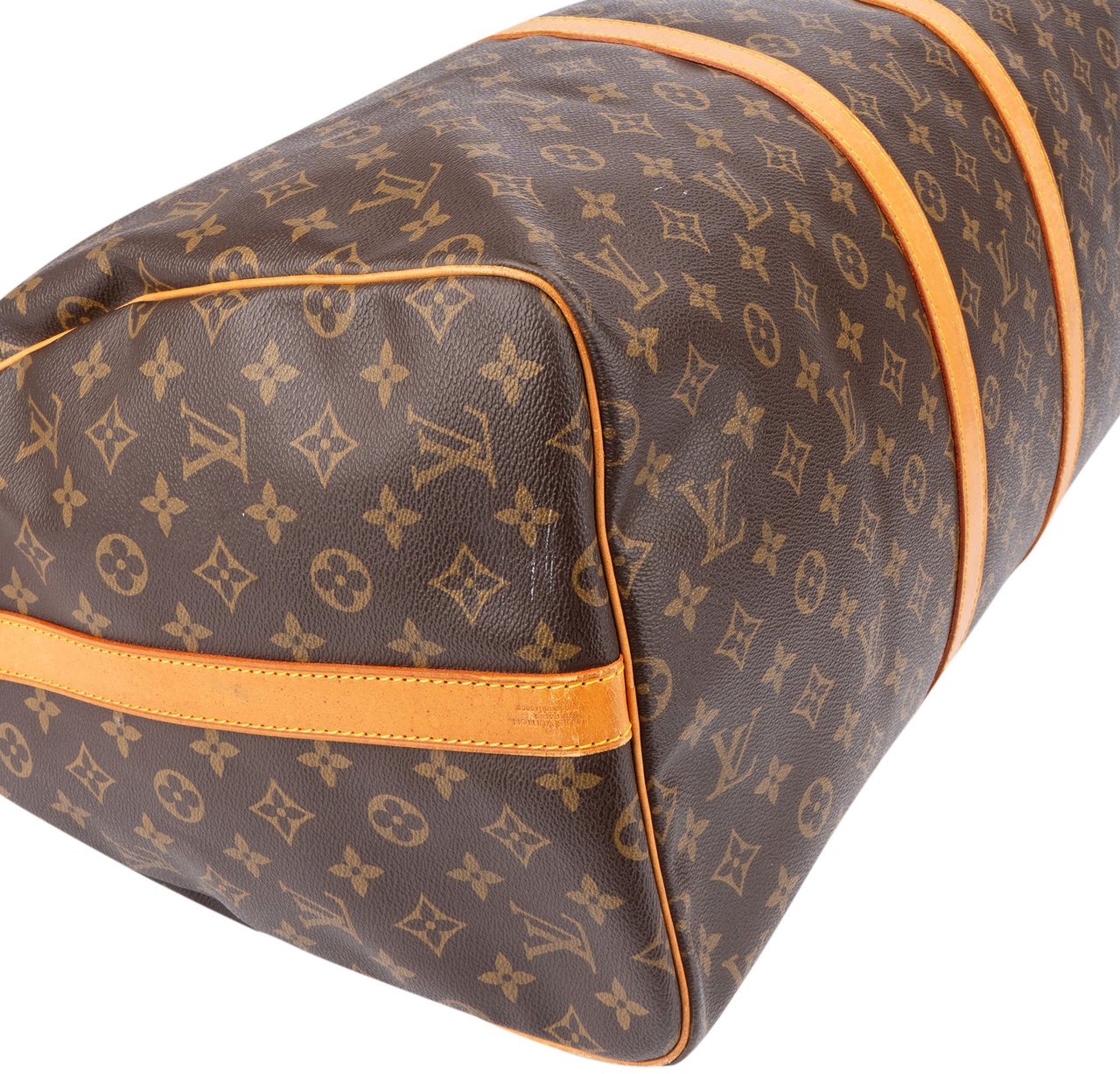Louis Vuitton Louis Vuitton Canvas Monogram Keepall 55 Bandouliere Bruin