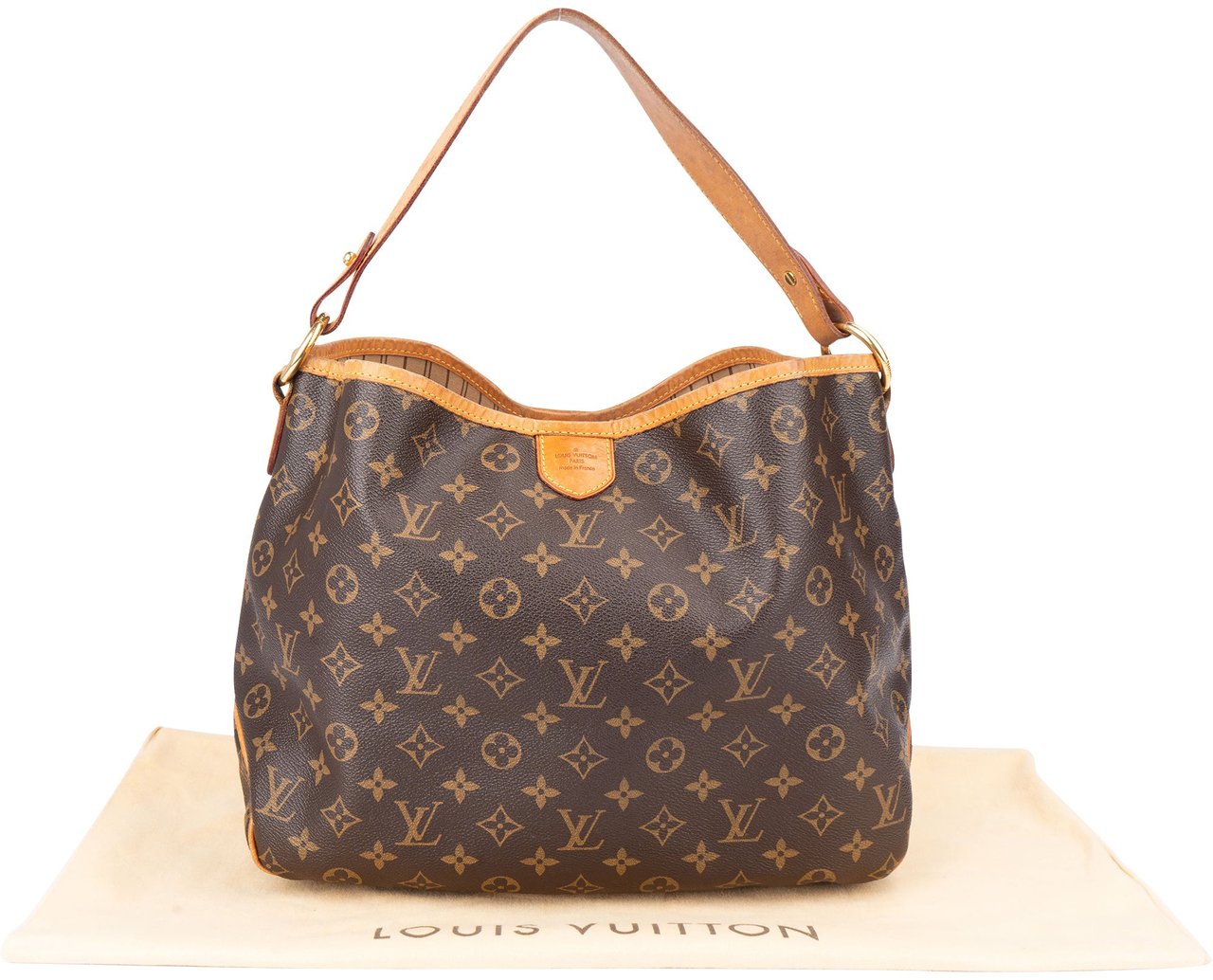 Louis Vuitton Louis Vuitton Canvas Monogram Delightful PM Handbag Bruin