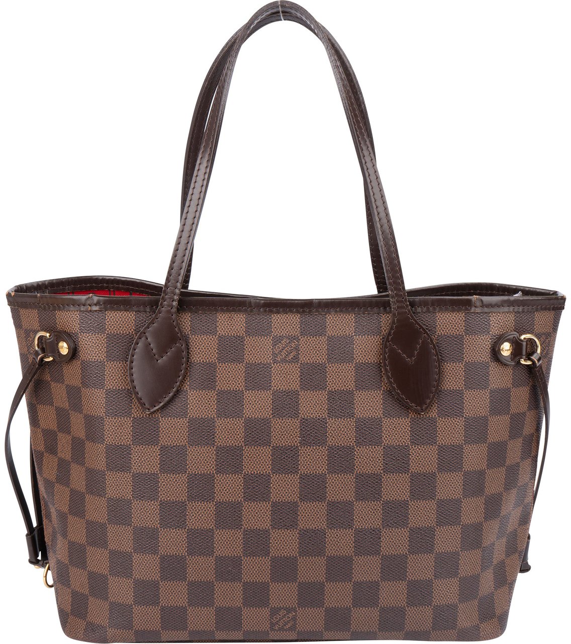 Louis Vuitton Louis Vuitton Damier Ebene Monogram Neverfull PM Handbag Bruin